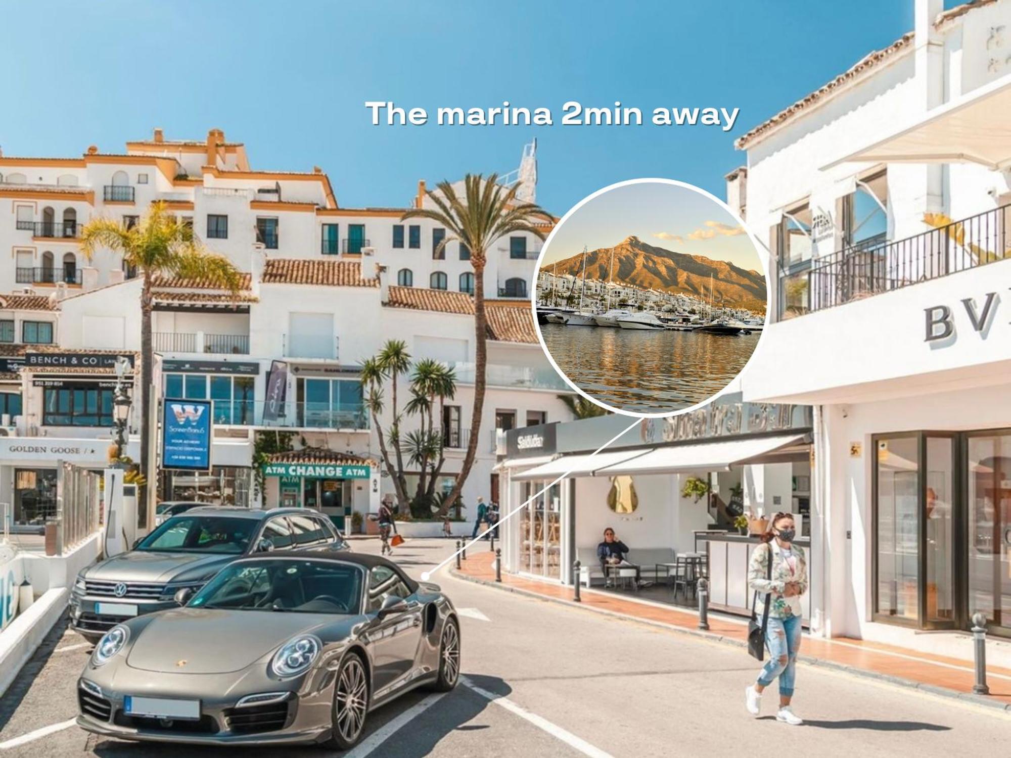 Vacation Marbella I Brand New Terrazas De Banus Apt, 24-7 Security, A Minute From The Marina, The Sea And Luxury Shopping Eksteriør billede