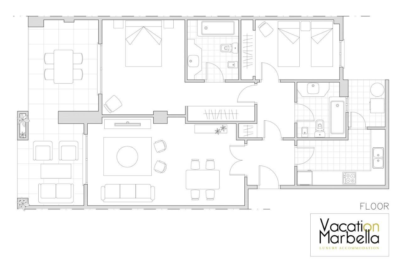 Vacation Marbella I Brand New Terrazas De Banus Apt, 24-7 Security, A Minute From The Marina, The Sea And Luxury Shopping Eksteriør billede